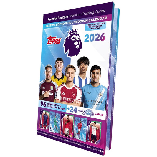 Topps Premier League 2026 Countdown Calender