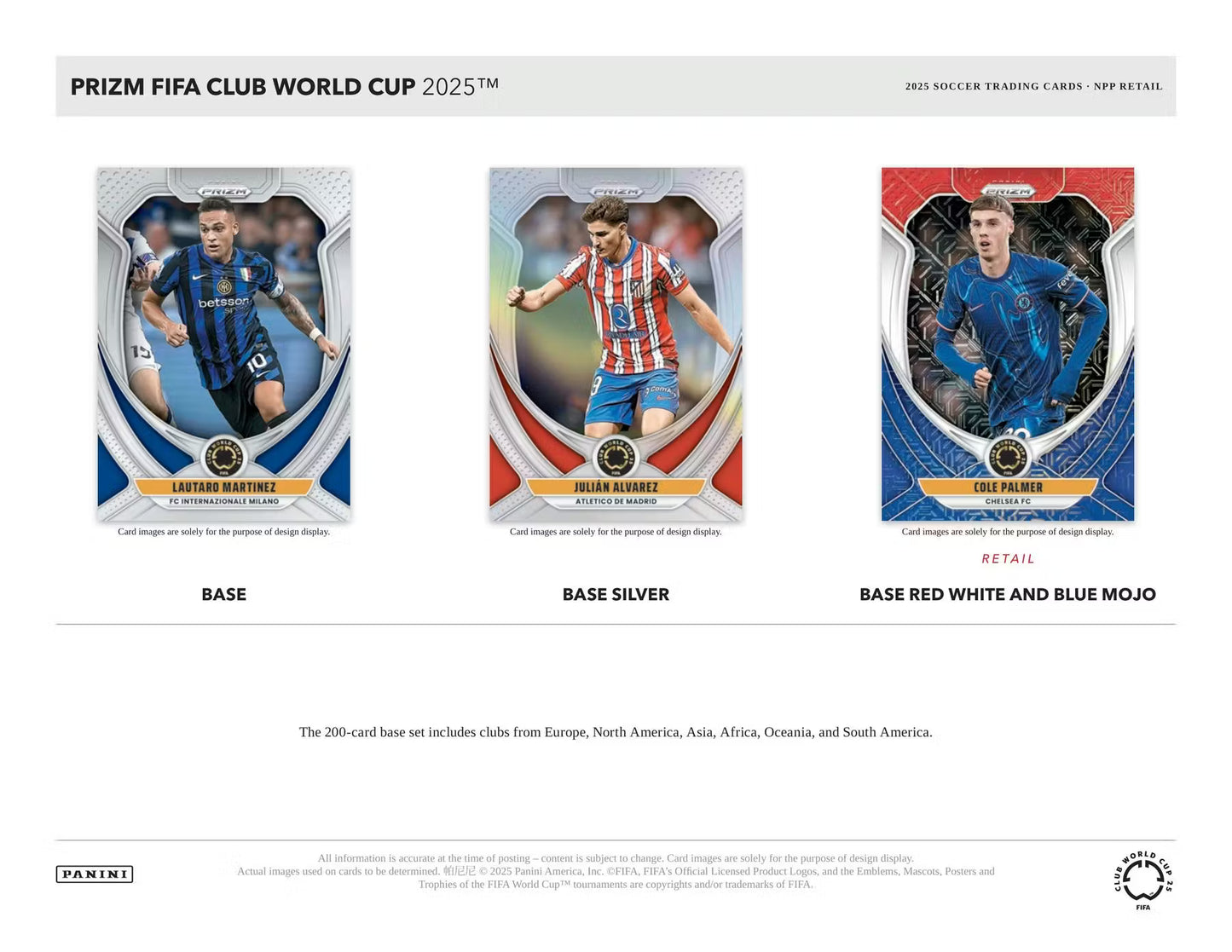 Panini Prizm FIFA Club World Cup 2025 Soccer Blaster Box