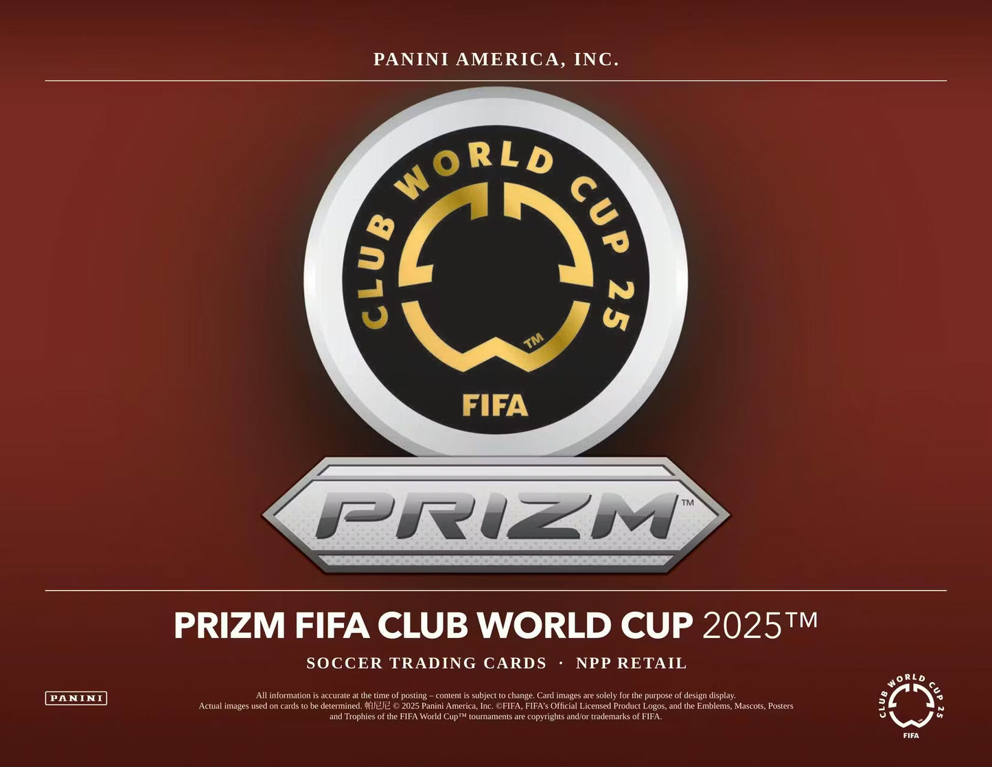 Panini Prizm FIFA Club World Cup 2025 Soccer Blaster Box