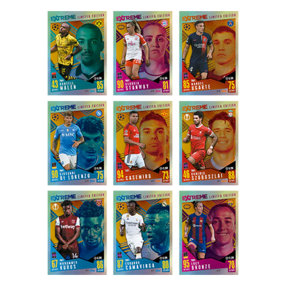 Topps Match Attax EXTRA 2024/25 Trading Cards Eco Pack 36 Cards inc 2 Ltd Ed