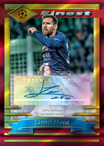 Topps Finest Flashbacks UEFA UCL 2022/23  Soccer - Single Pack